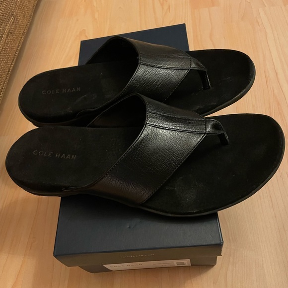 Cole Haan Black Sandals - Picture 3 of 6